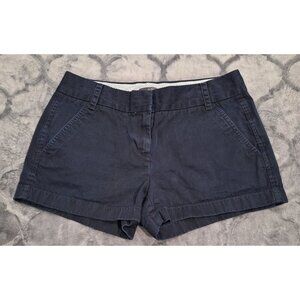 EUC J.Crew Womens Navy Chino Shorts/Size 2